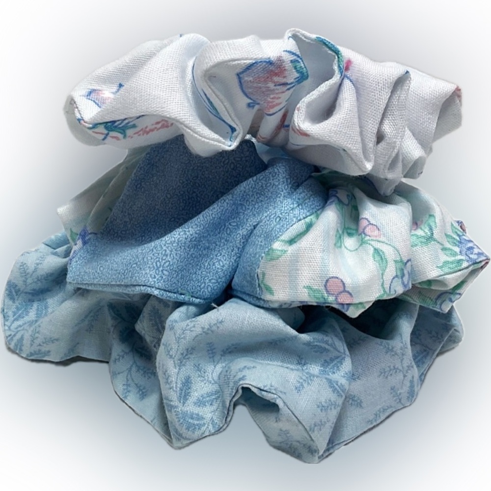 Floral Scrunchie Set
